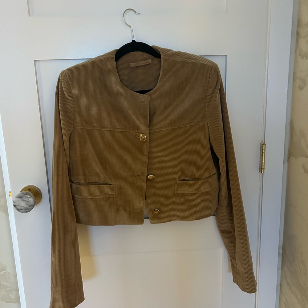 Citizens Of Humanity Tan Corduroy Blazer